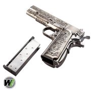 WE COLT 1911 ETCHED GBB Airsoft Gravür İşlemeli