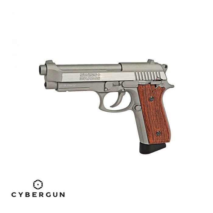 CYBERGUN S. Arms 92 Gümüş C6 4,5MM Havalı Tabanca