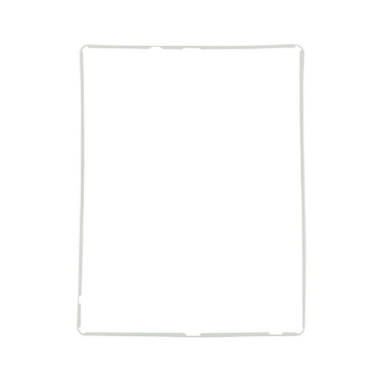 Apple ipad 4 A1458 A1459 A1460 İçin Dokunmatik Çıta Çerçeve Frame - Beyaz