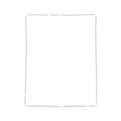 Apple ipad 3 A1403 A1416 A1430 İçin Dokunmatik Çıta Çerçeve Frame - Beyaz