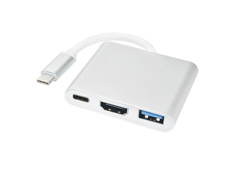 Type-C Multıport USB 3.0 / Hdmı / Usb-C Adaptör Çevirici