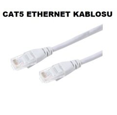 CAT5 Ethernet Kablosu 25M Hazır İnternet Kablosu