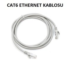CAT6 Ethernet Kablosu 1M Hazır İnternet Kablosu