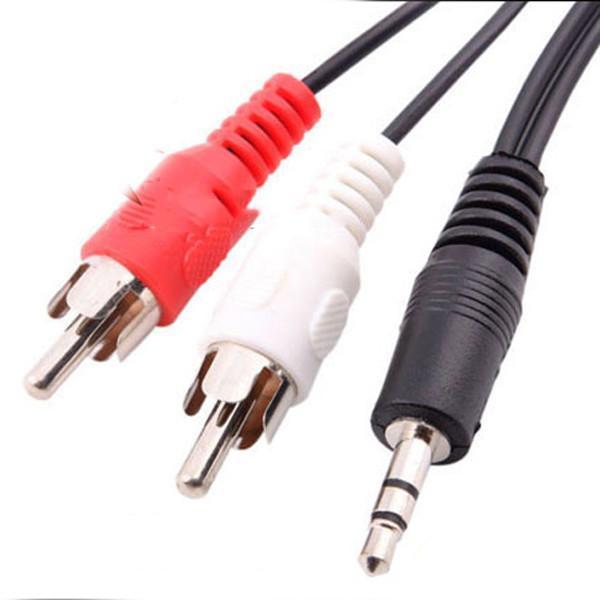 Aux Stereo 3 Metre 3.5mm to 2 Rca Ses Kablo