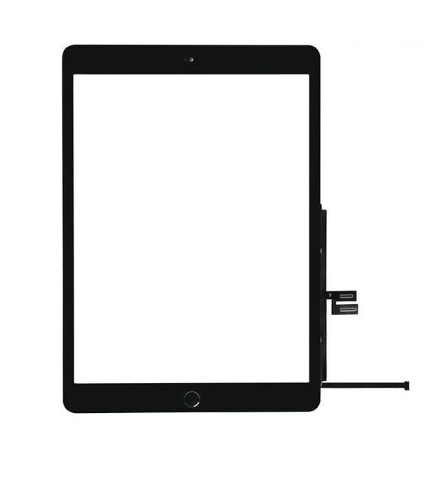 Apple iPad 7th Gen A2197 A2198 A2200 Dokunmatik Panel Home Tuşlu - Siyah