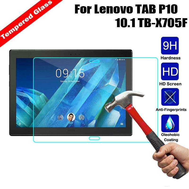 Lenovo Smart Tab P10 TB-X705 X705L X705F Temperli 9H Kırılmaz Cam - Ekran Koruyucu