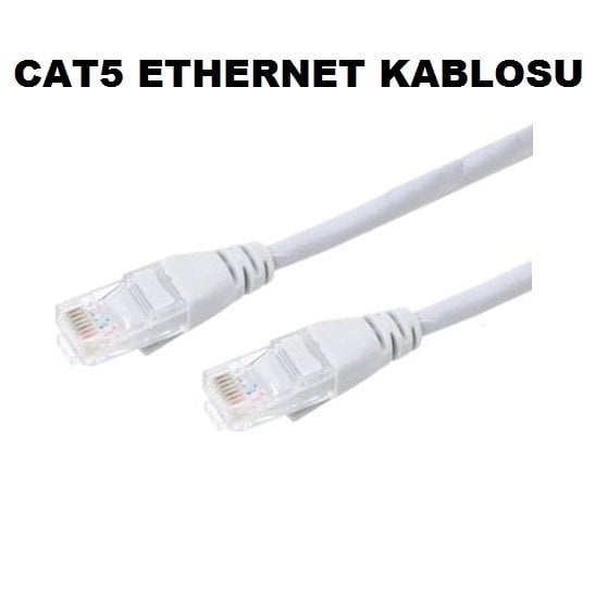 CAT5 Ethernet Kablosu 1.5M Hazır İnternet Kablosu