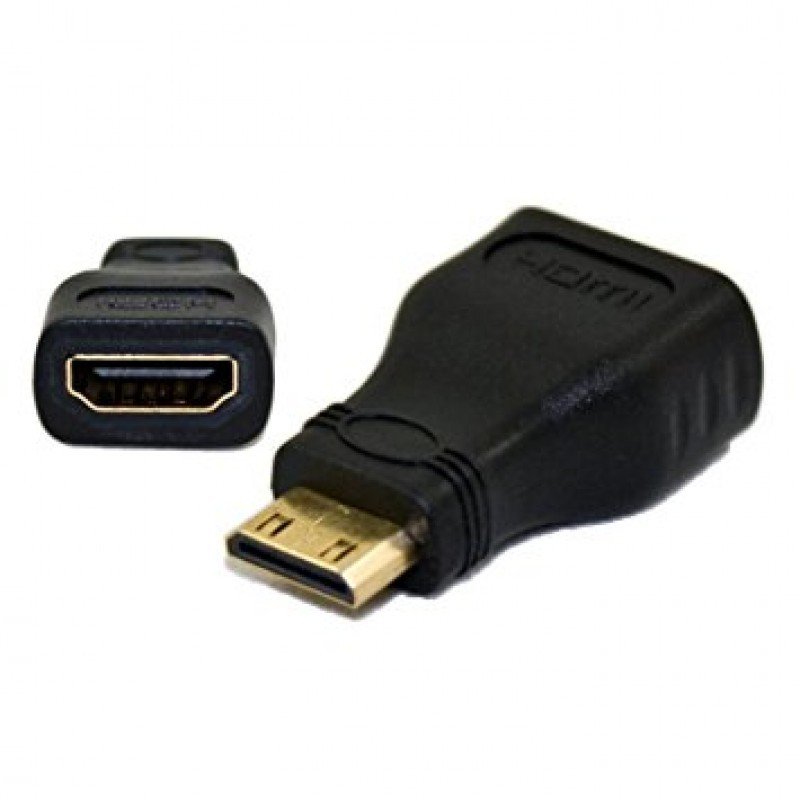 Mini HDMI to HDMI Dişi Dönüştürücü Çevirici Adaptör