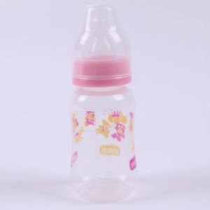 Barum Pembe Ayıcıklı Desenli Biberon 150 ml