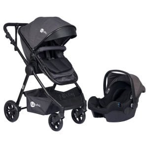 Four Baby Comfort Plus Travel Sistem Pusetli Siyah Antrasit Bebek Arabası
