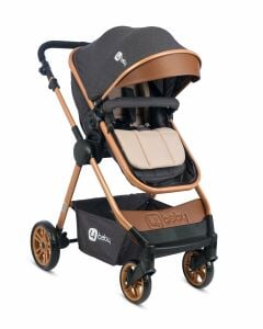 Four Baby Comfort Plus Travel Sistem Pusetli Gold Antrasit Bebek Arabası