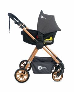 Four Baby Comfort Plus Travel Sistem Pusetli Gold Antrasit Bebek Arabası