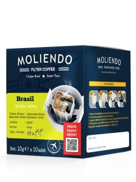 Moliendo Brasil Bossa Nova Pratik Filtre Kahve 10x10 g
