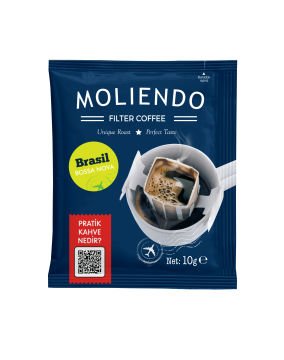 Moliendo Brasil Bossa Nova Pratik Filtre Kahve 10x10 g