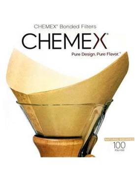 Chemex Bonded Filters Doğal-Kare Kağıt Filtre 100 Adet
