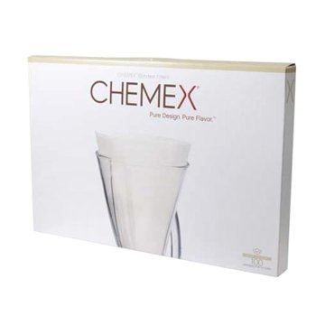 Chemex Bonded Filters Yarım Daire Kağıt Filtre 100 Adet (3 Cups)