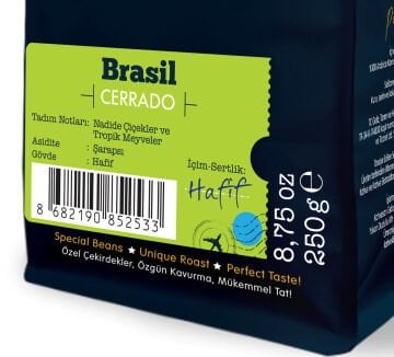 Moliendo Brasil Cerrado Yöresel Kahve
