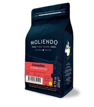 Moliendo Colombia Altamira Excelso Yöresel Kahve