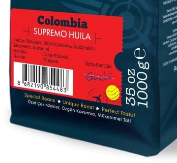 Moliendo Colombia Supremo Huila Yöresel Kahve