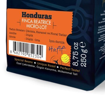 Moliendo Honduras Finca Beatrice Micro-Lot Yöresel Kahve