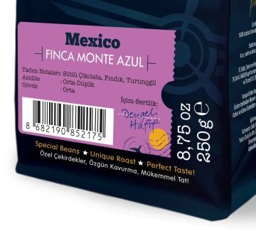 Moliendo Mexico SHG Finca Monte Azul Yöresel Kahve