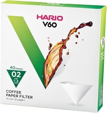 Hario V60 02 Filtre Kağıdı 40 Adet
