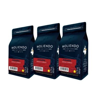 Moliendo Colombia Medellin Avantaj Paketi 3x250 g