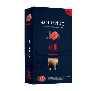 Moliendo Kapsül No:10 Nespresso Uyumlu Kapsül 10 Adet