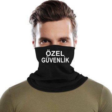 Özel Güvenlik Reflektörlü Kışlık Polar Boyunluk/Bere