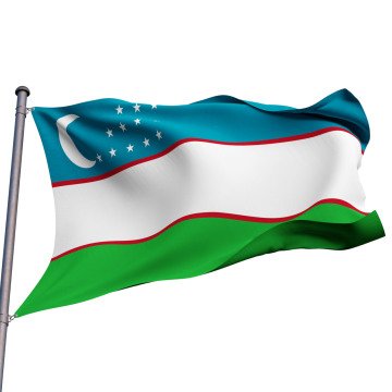 Özbekistan Devlet Bayrağı