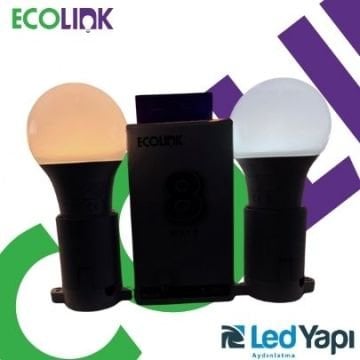ECOLINK 8 WATT E27 LED AMPUL 720 LUMEN
