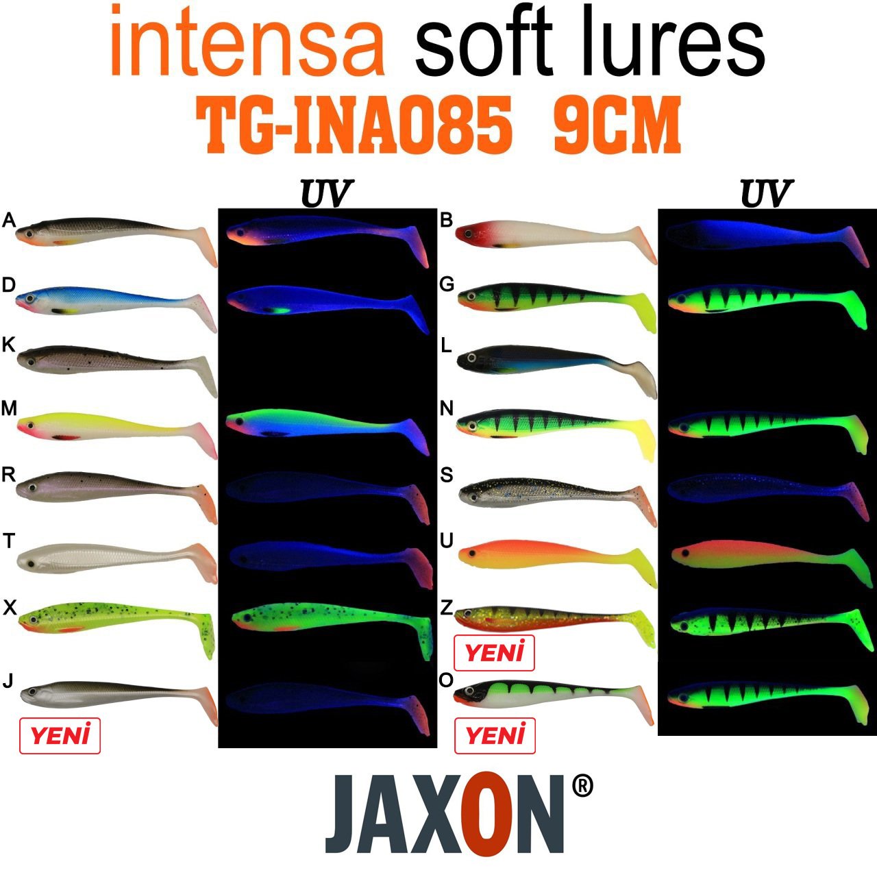 Jaxon Gummy İntensa Silikon 9cm