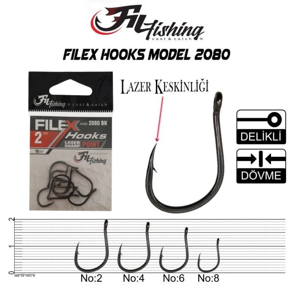 Filex Hooks Model 2080