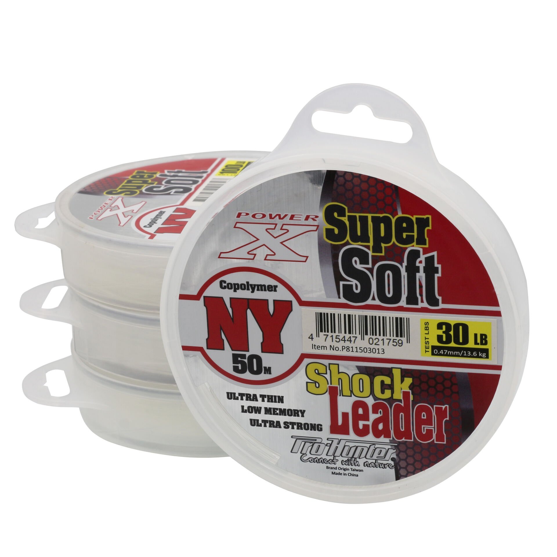 Power X Super Soft -NY 50 m Shock Leader Misinası