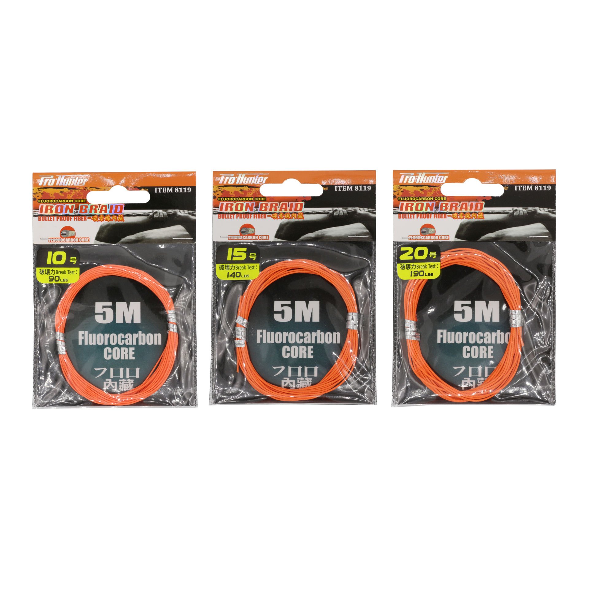 Iron Braid Fluorocarbon Core Assist İpi