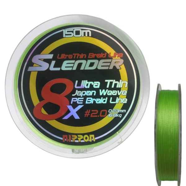 Slender 150Mt 8xJapan PE Braid Misina No: