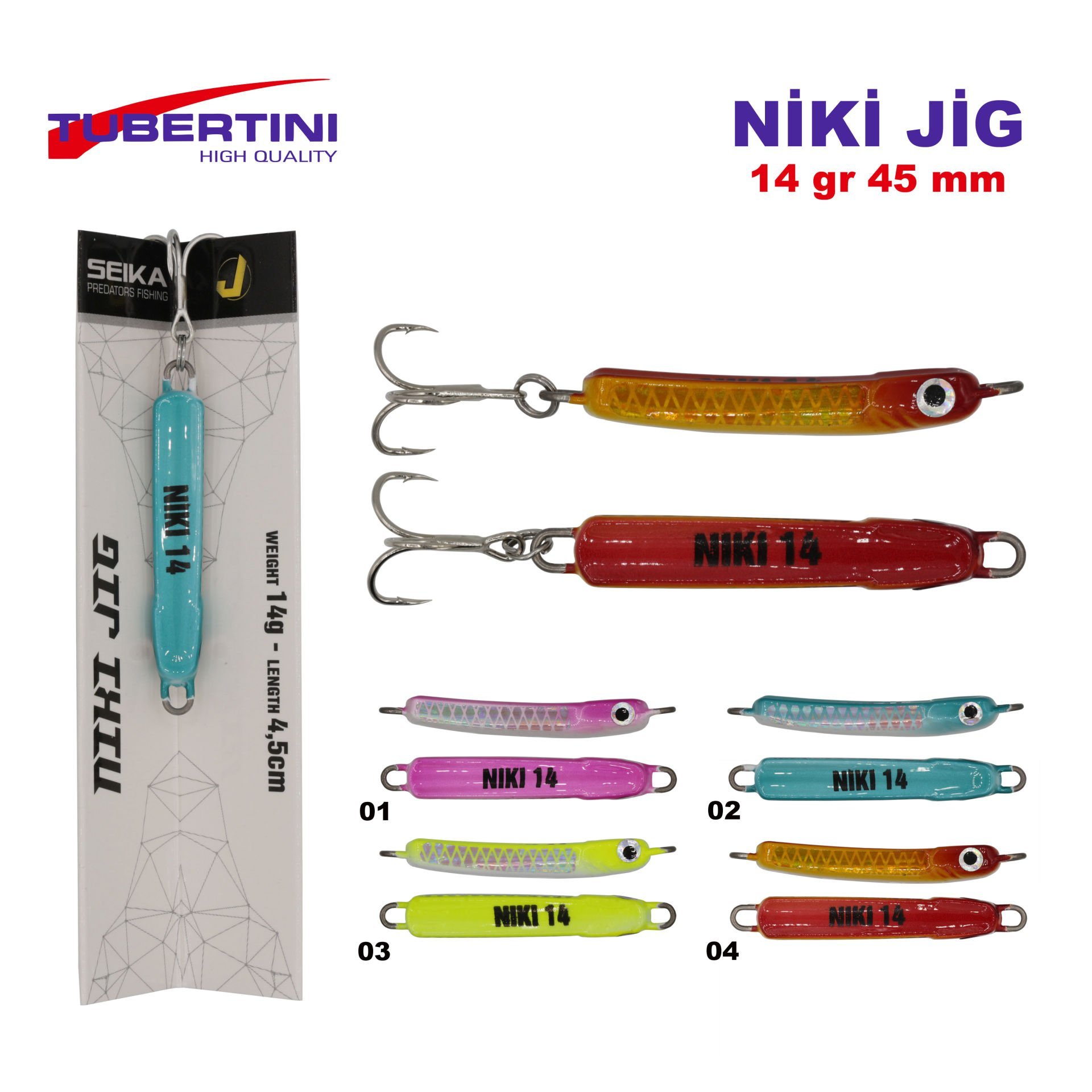 Niki Jig 14 Gr. 4,5cm