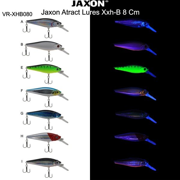 Jaxon Atract Lures Xxh-B 8 Cm