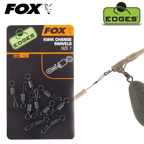 Fox Edges Kwik Change Swivels #7 - Fırdöndü