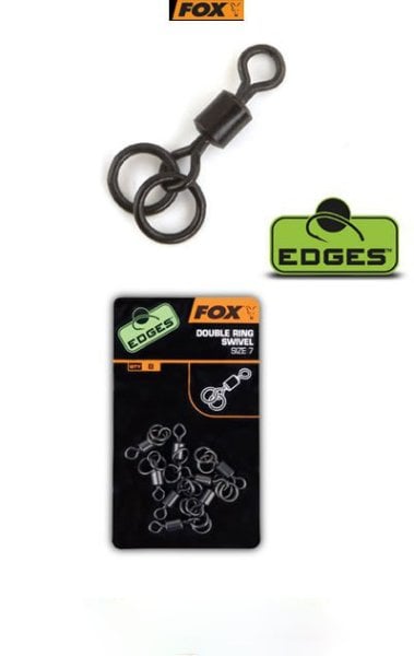Fox Edges Double Ring Swivel Size 7 X 8