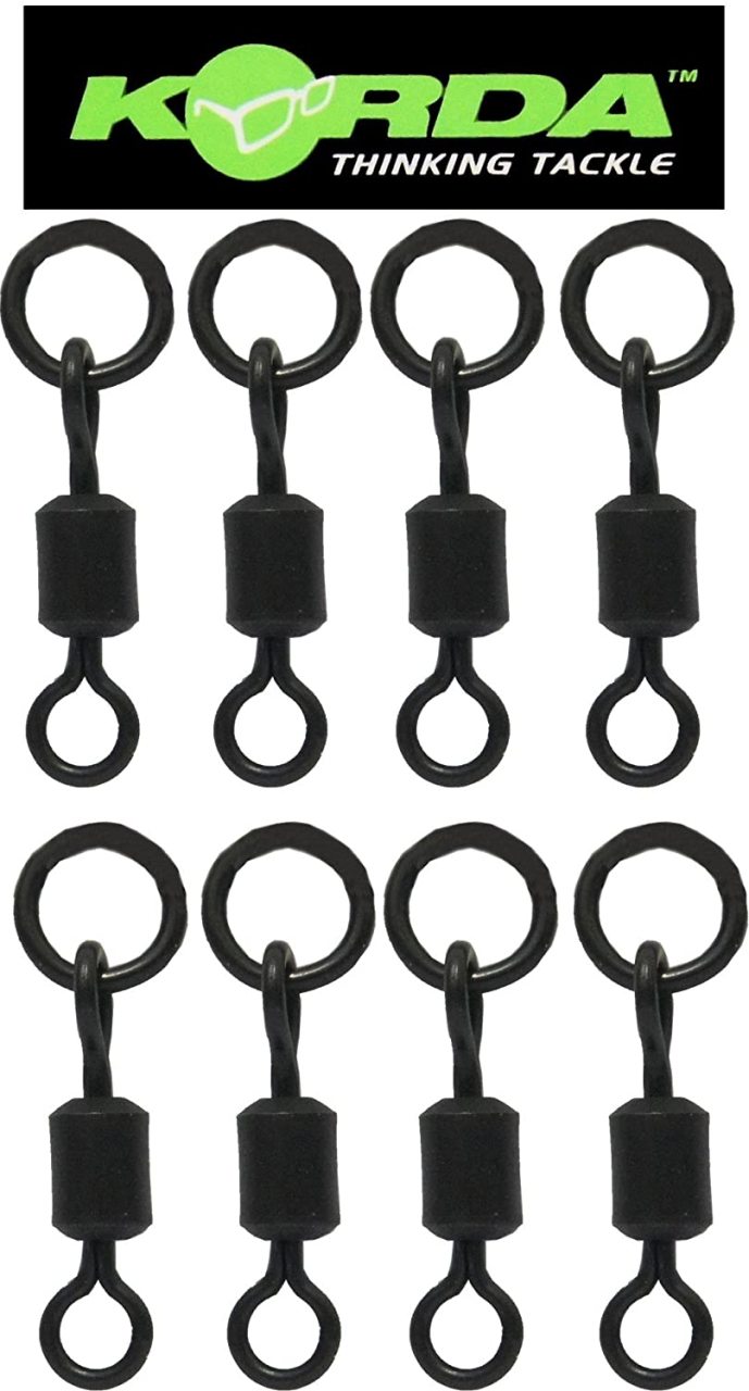 Korda Size 8 Flexi Ring Swivels