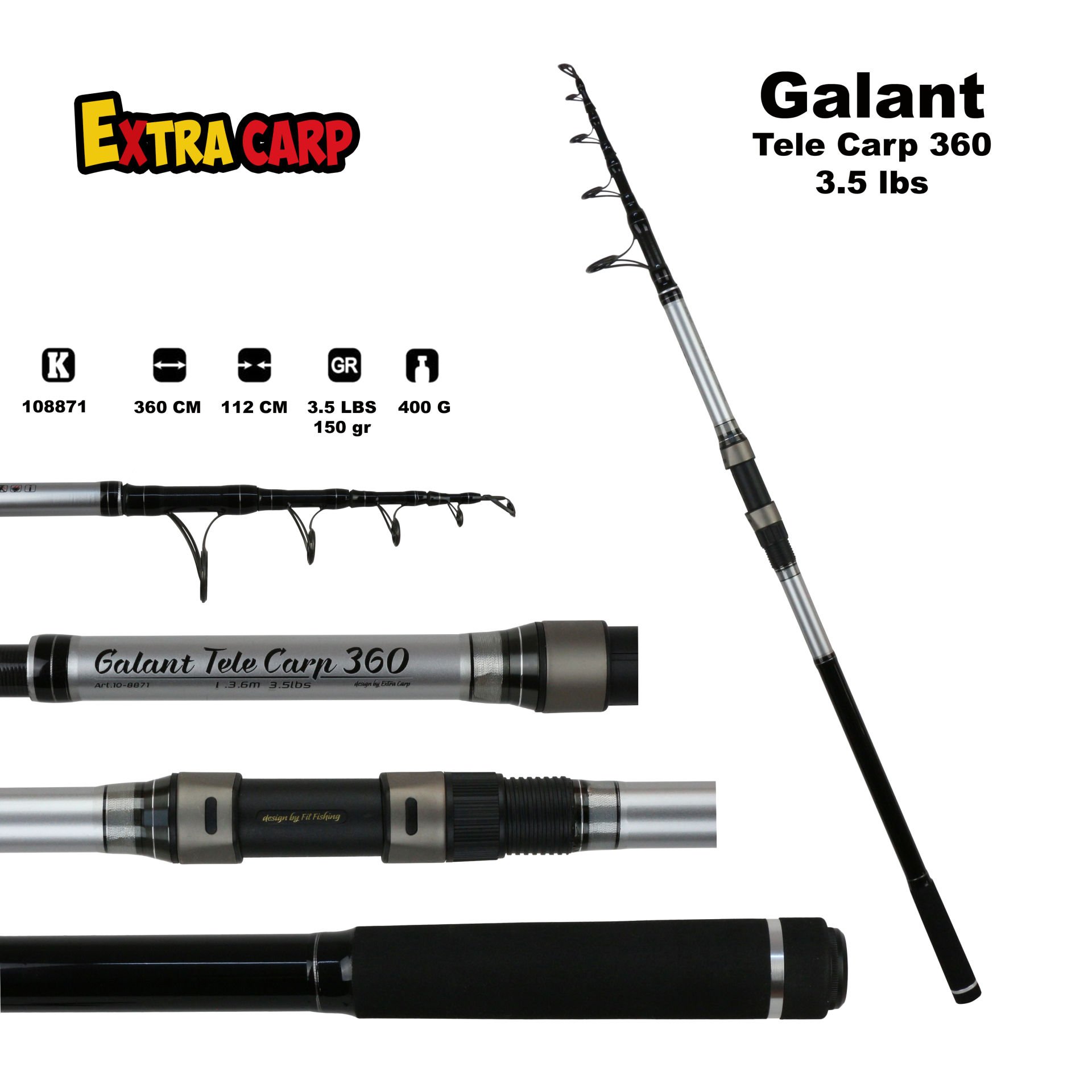 Galant Tele Carp 3.60Mt 3.5lbs