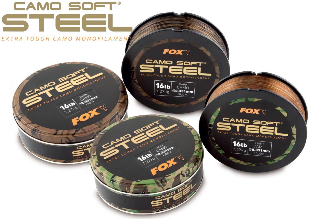 Fox Camo Soft Steel 0.370Mm - Misina