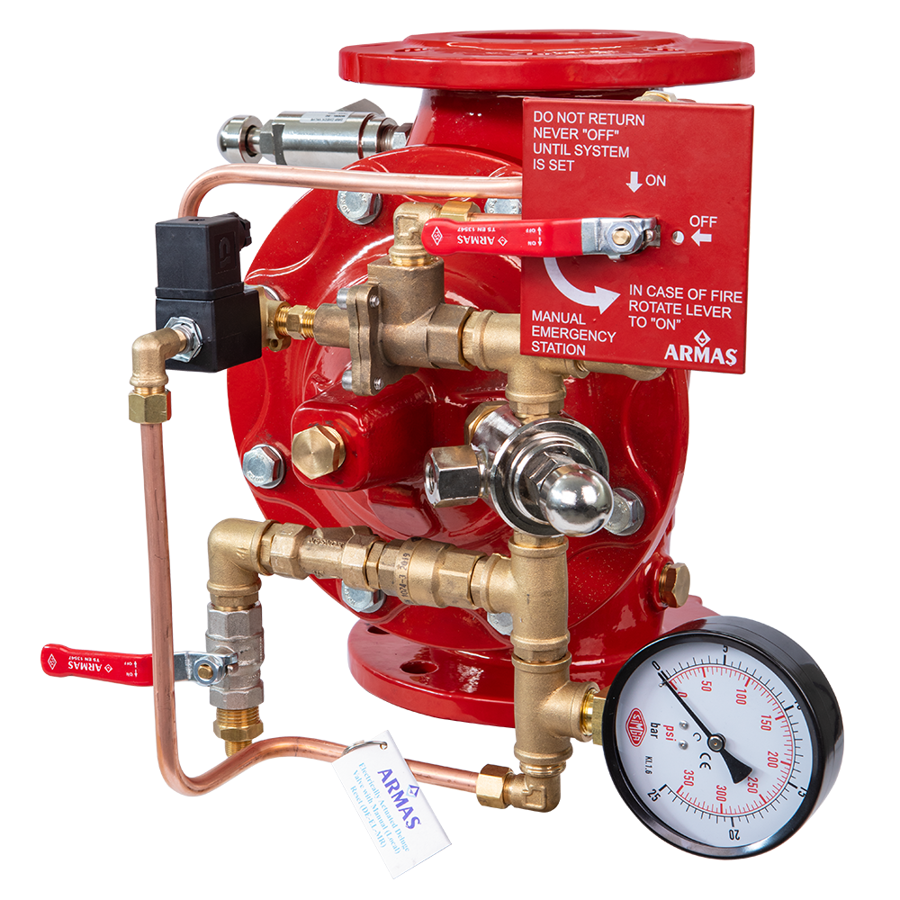 Ø100-4'' DELUGE VANA-ELEKTRİK AKTİVASYONLU 77DE EL MR