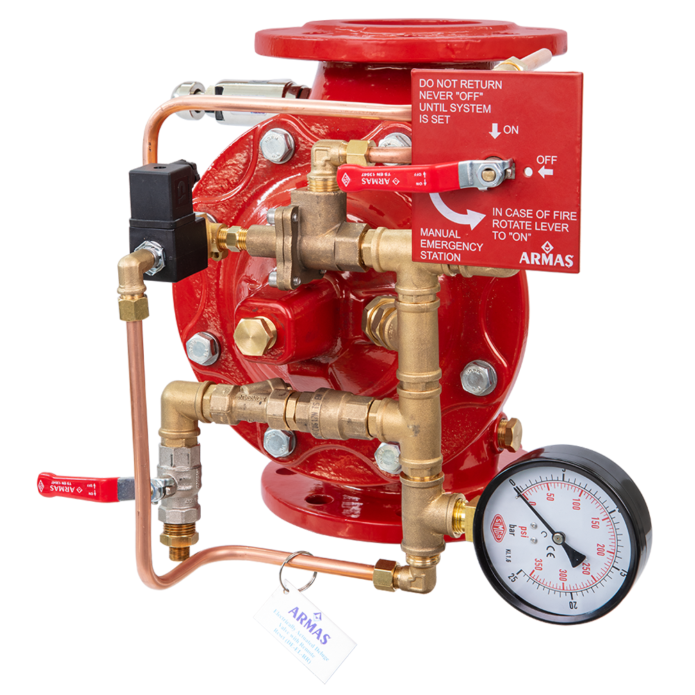 Ø80-3'' DELUGE VANA-ELEKTRİK AKTİVASYONLU 77DE EL RR
