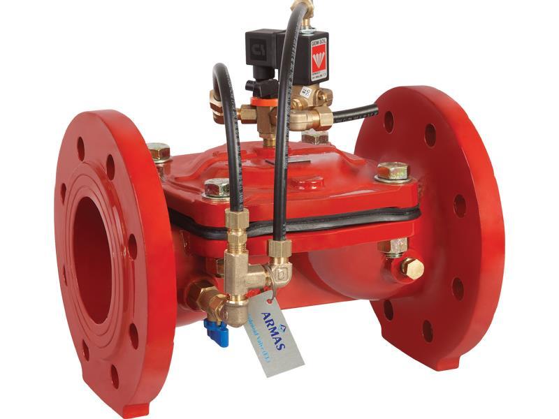 Armaş 600 Serisi DN200 Selenoid Kontrol Vanası