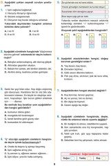 7. Sınıf Türkçe Etkinlikli Soru Bankası Çalışma Yaprakları