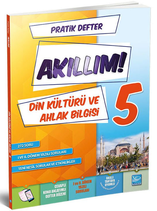 Akıllım Pratik Defter Din Kültürü ve Ahlak Bilgisi 5. Sınıf