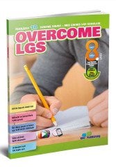 8. Sınıf OVERCOME LGS (İngilizce 16 Deneme Sınavı + MEB LGS Soruları)
