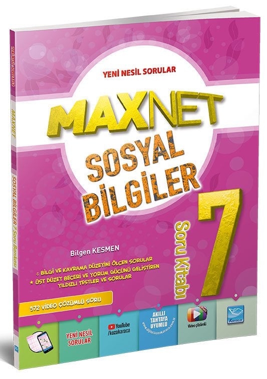 MaxNet 7. Sınıf Sosyal Bilgiler Soru Kitabı